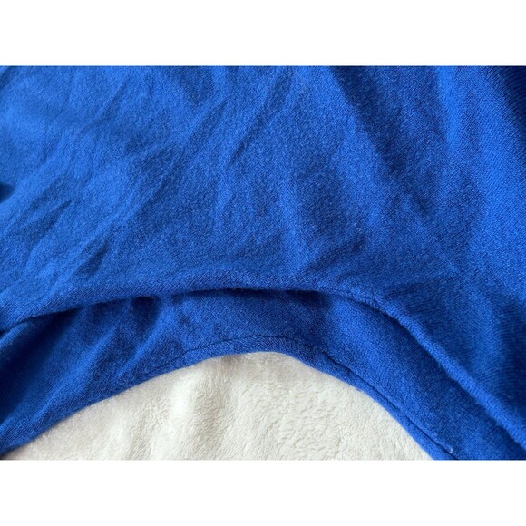NY&C Dolman Sleeve Sweater size M Cobalt Blue Acrylic - Picture 8 of 9